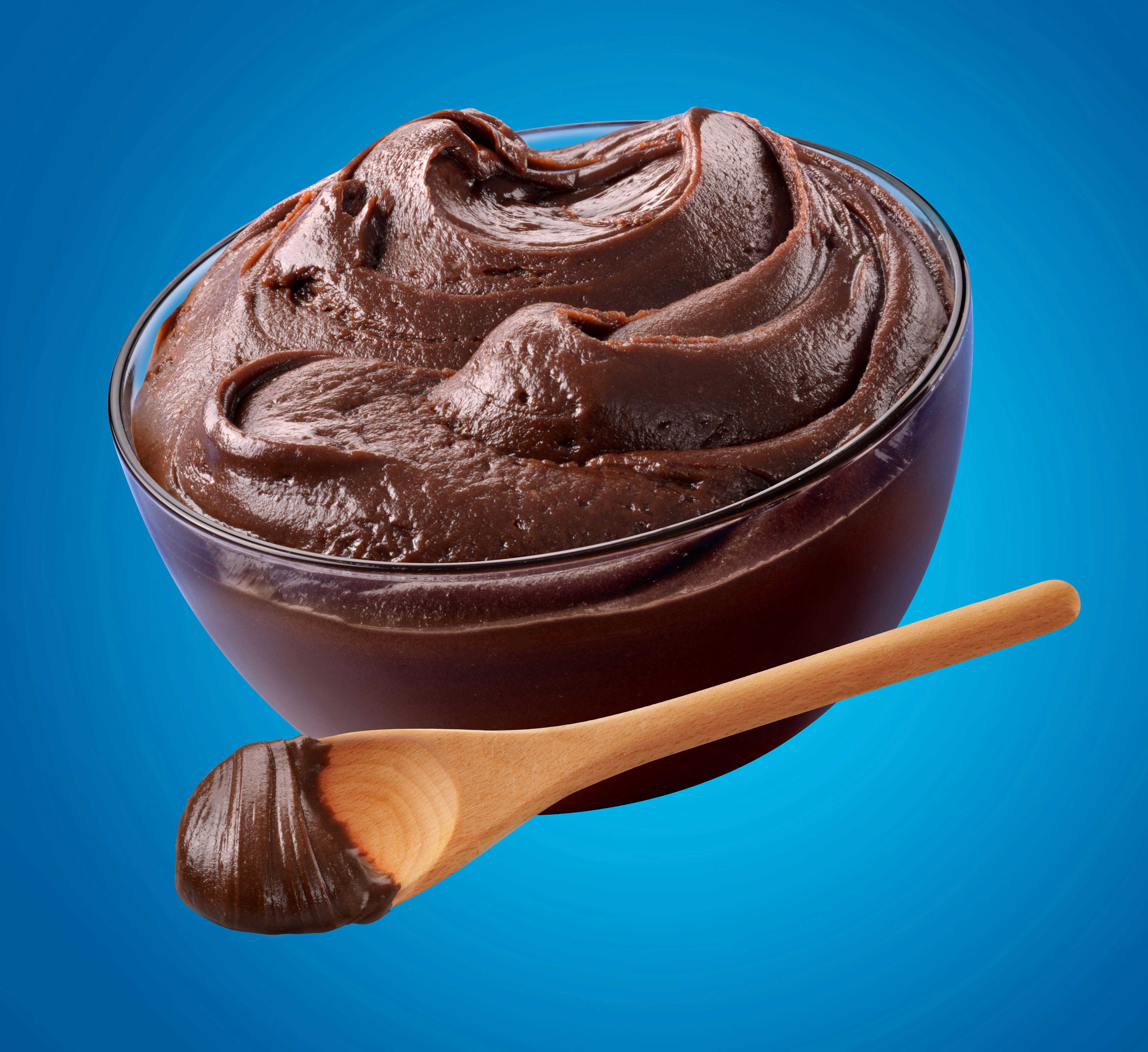 mike wepplo photoreal photography chocolate batter with bowl and spoon