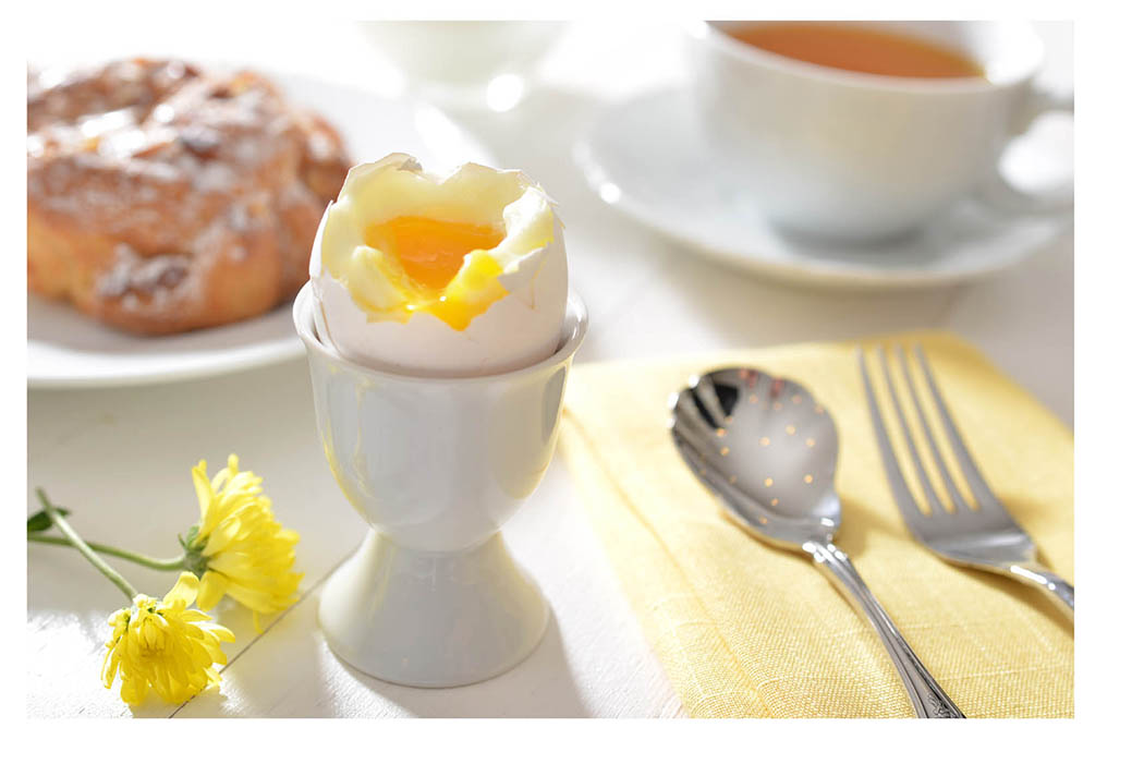 mike wepplo natural photography breakfast hard boiled eggs with pastries and tea