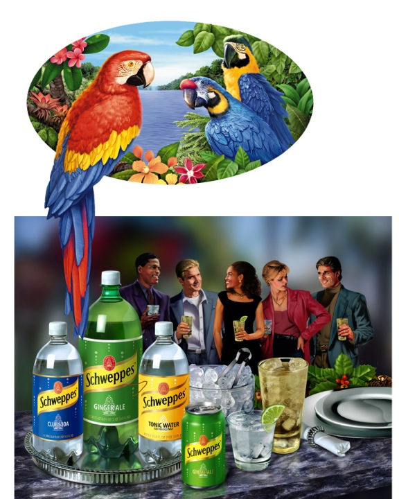MikeWepplo_illustration_schweppes_drinks