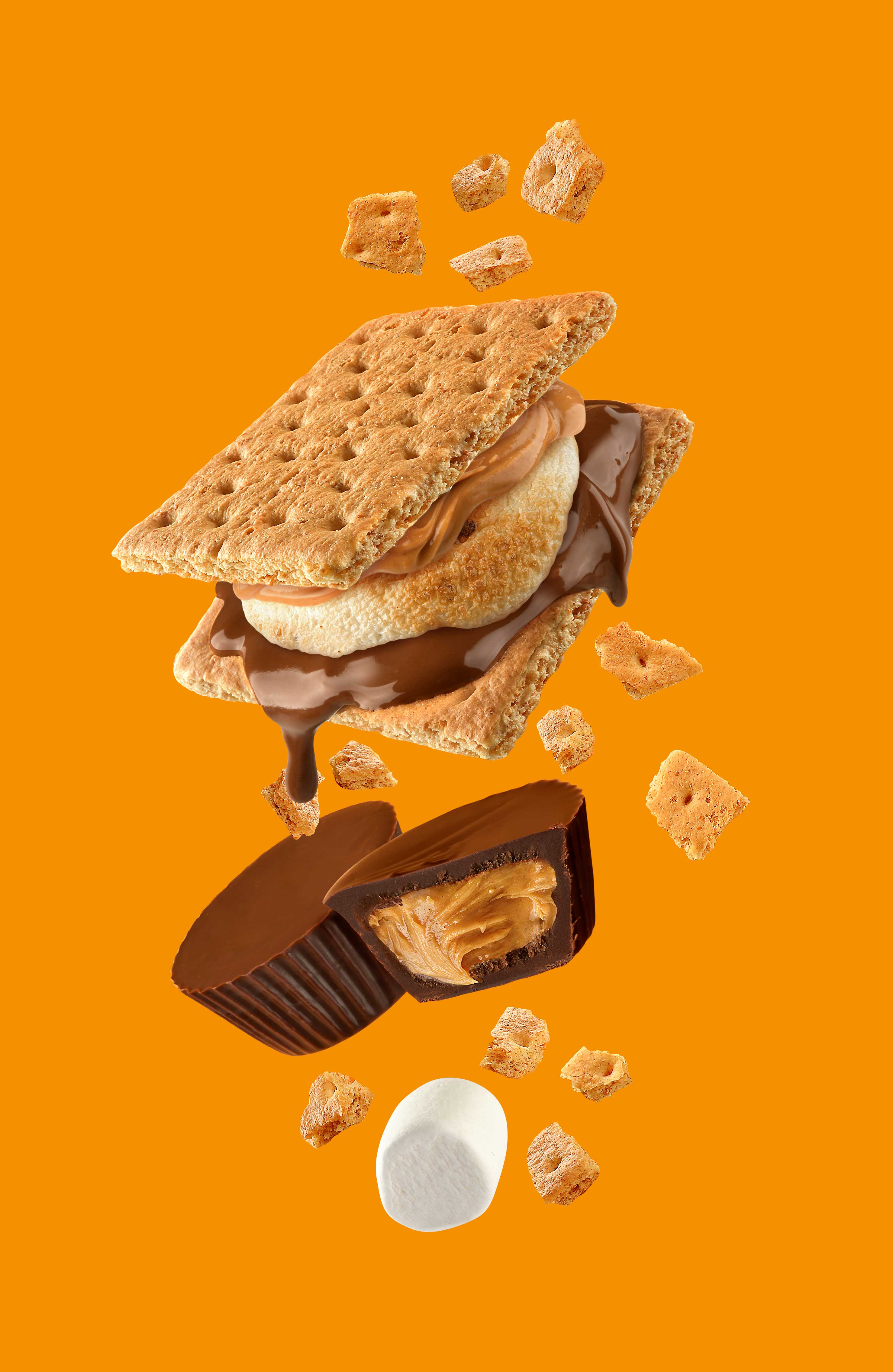 MikeWepplo_photography_smores_peanut_butter_cups_marshmellows