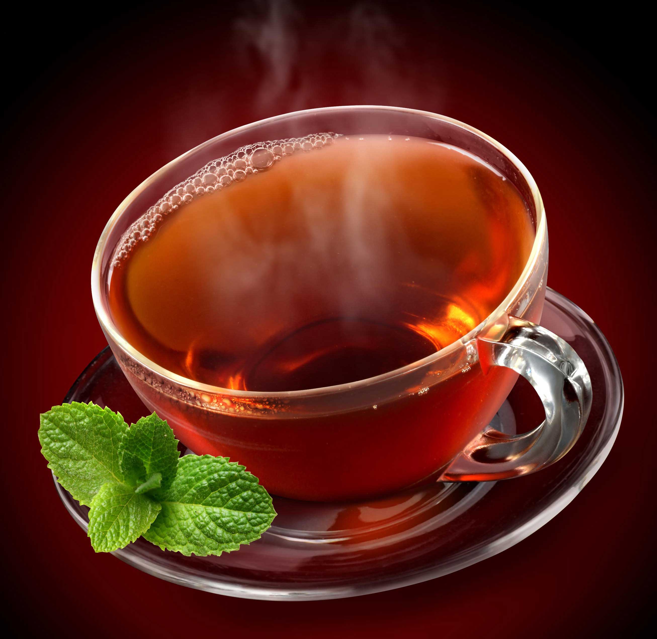 mike wepplo photoreal photography hot black tea drink