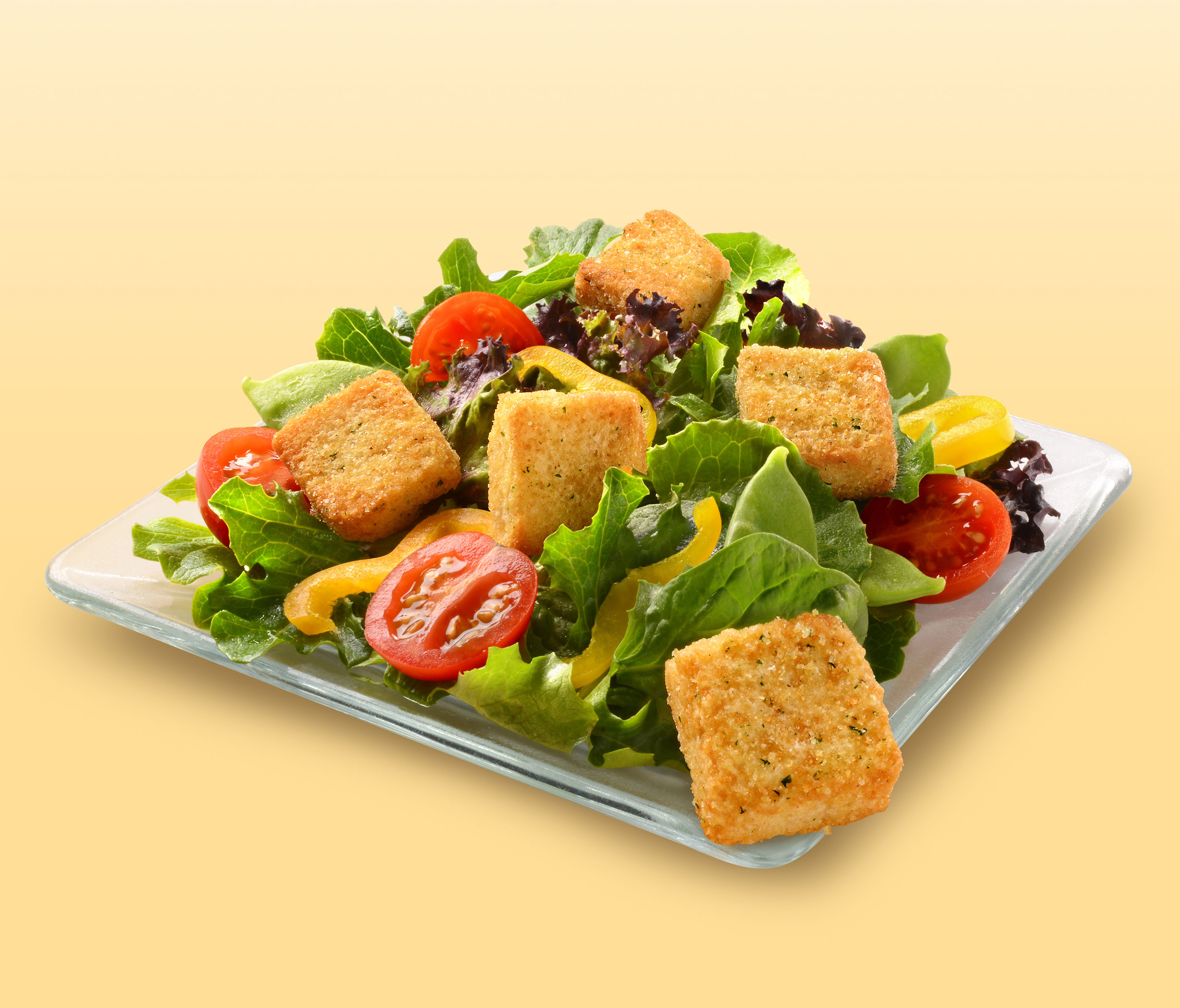 mike wepplo photoreal photography salad tomato peppers croutons